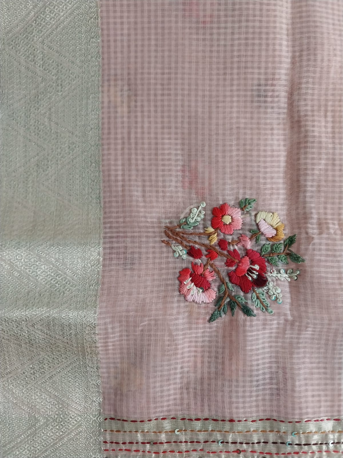 Original Kota Saree with Handwork