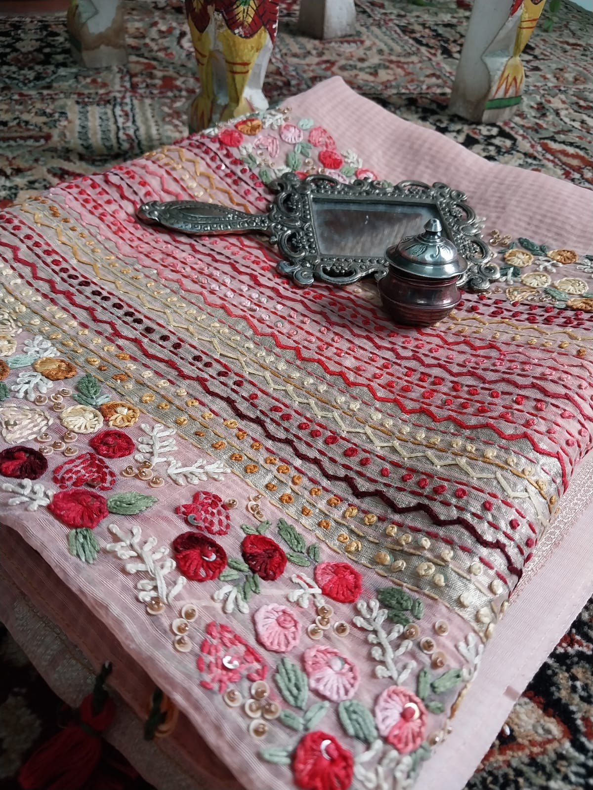 Original Kota Saree with Handwork