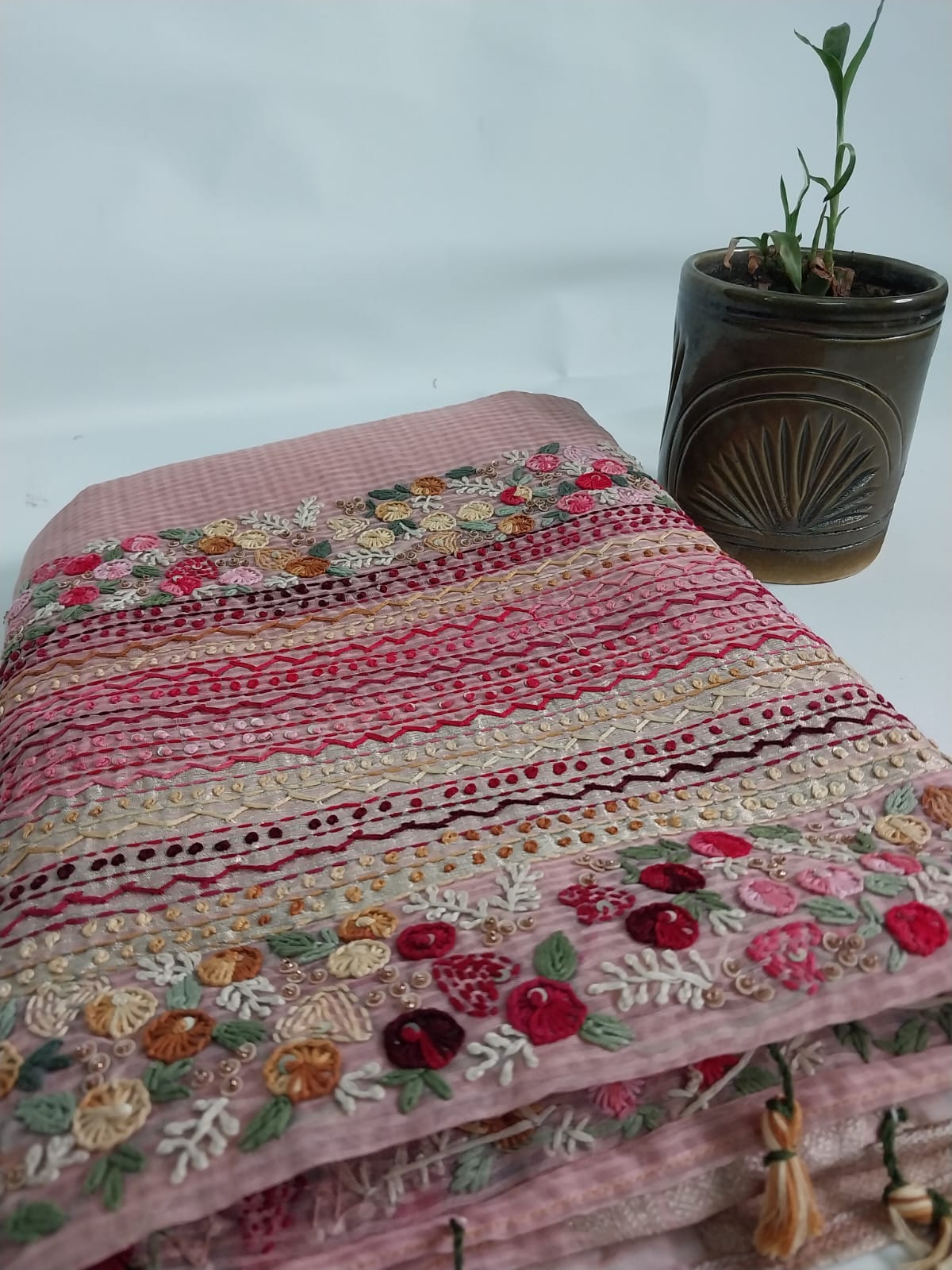 Original Kota Saree with Handwork