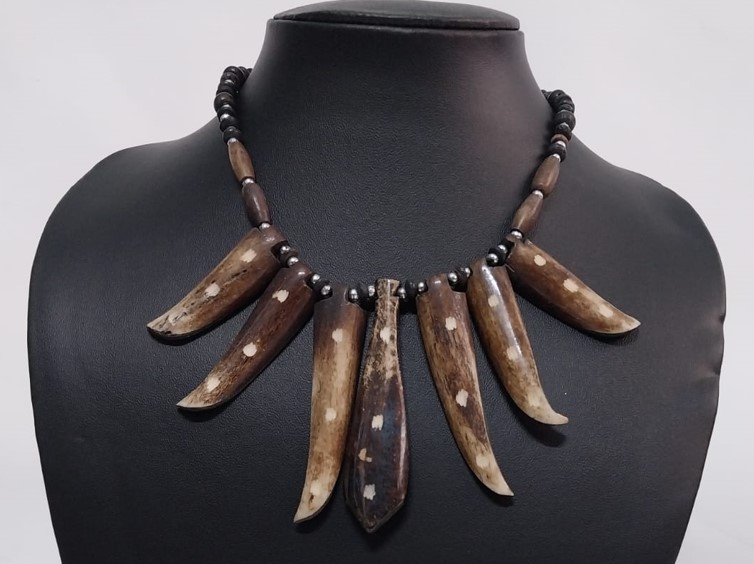 Hand-carved Treasures: Camel Bone Necklace Collection