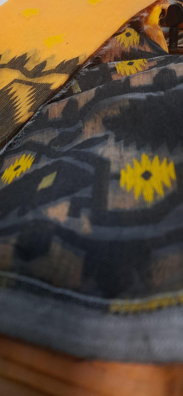 Soft Dhakai Jamdani Saree