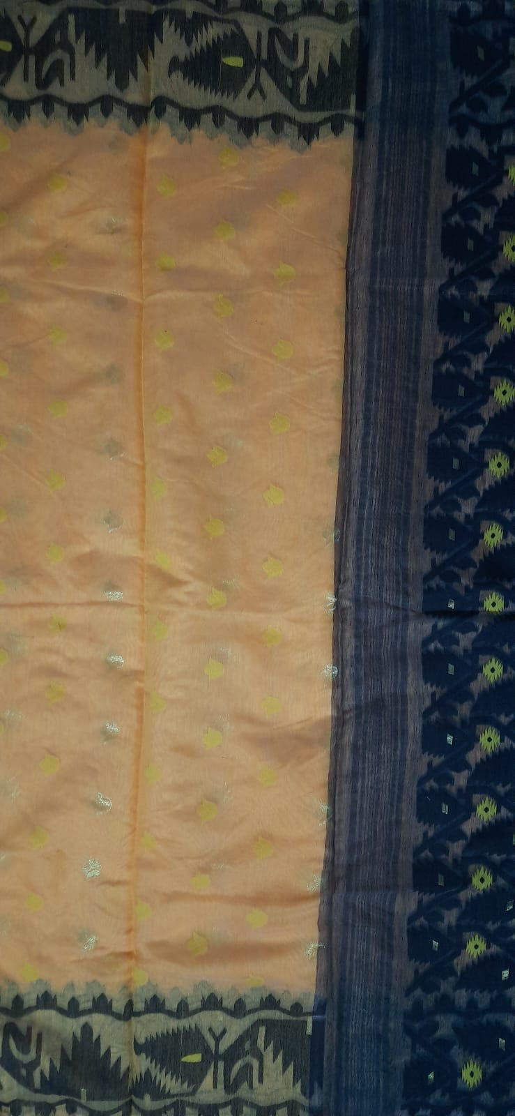 Soft Dhakai Jamdani Saree