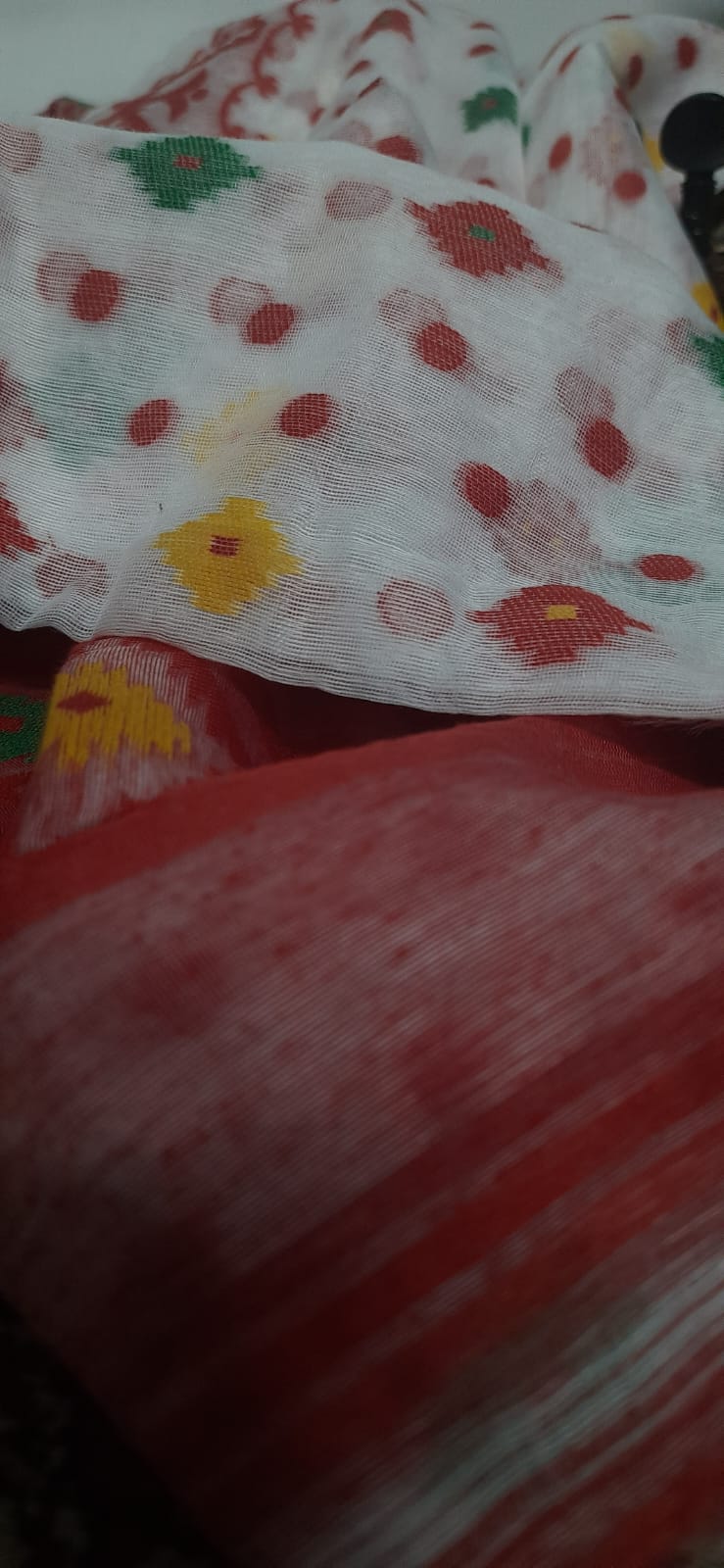 Soft Dhakai Jamdani Saree