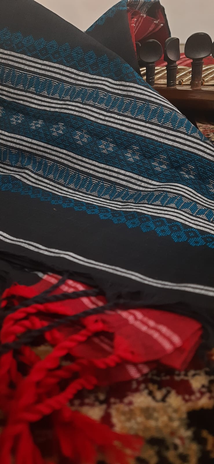 Khadi Cotton with Woven Design