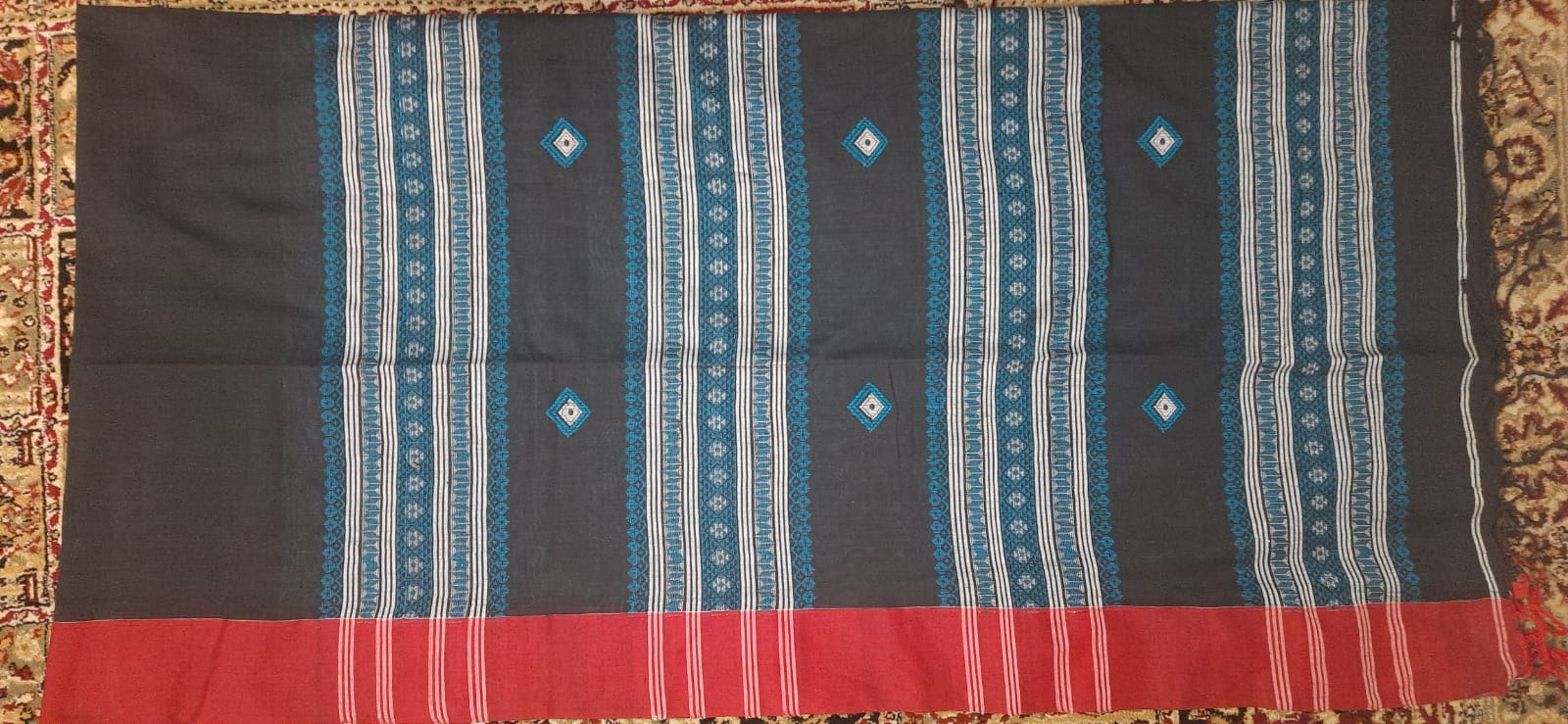 Khadi Cotton with Woven Design