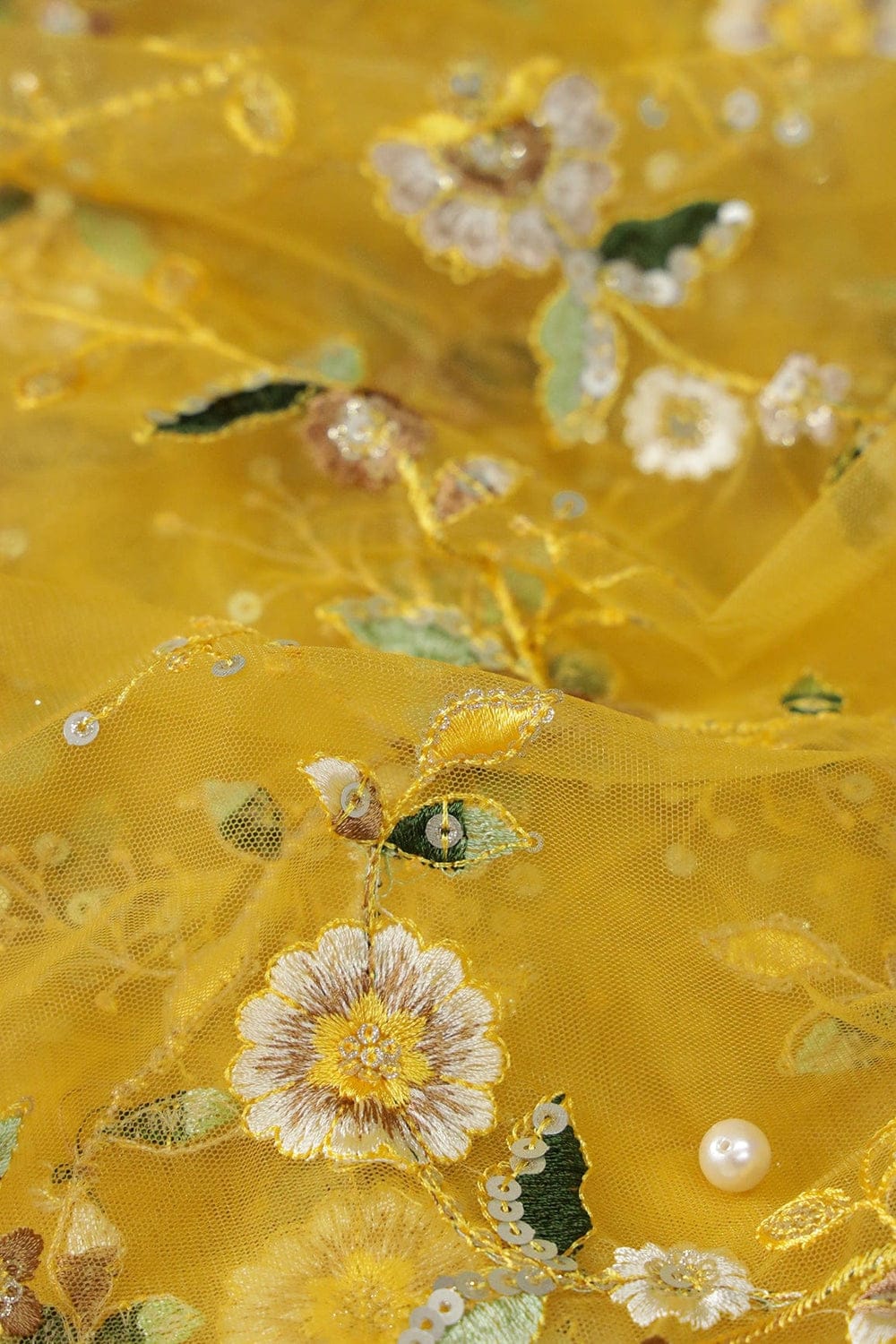 Exclusive Soft Net & Georgette Embroidery Designer Saree