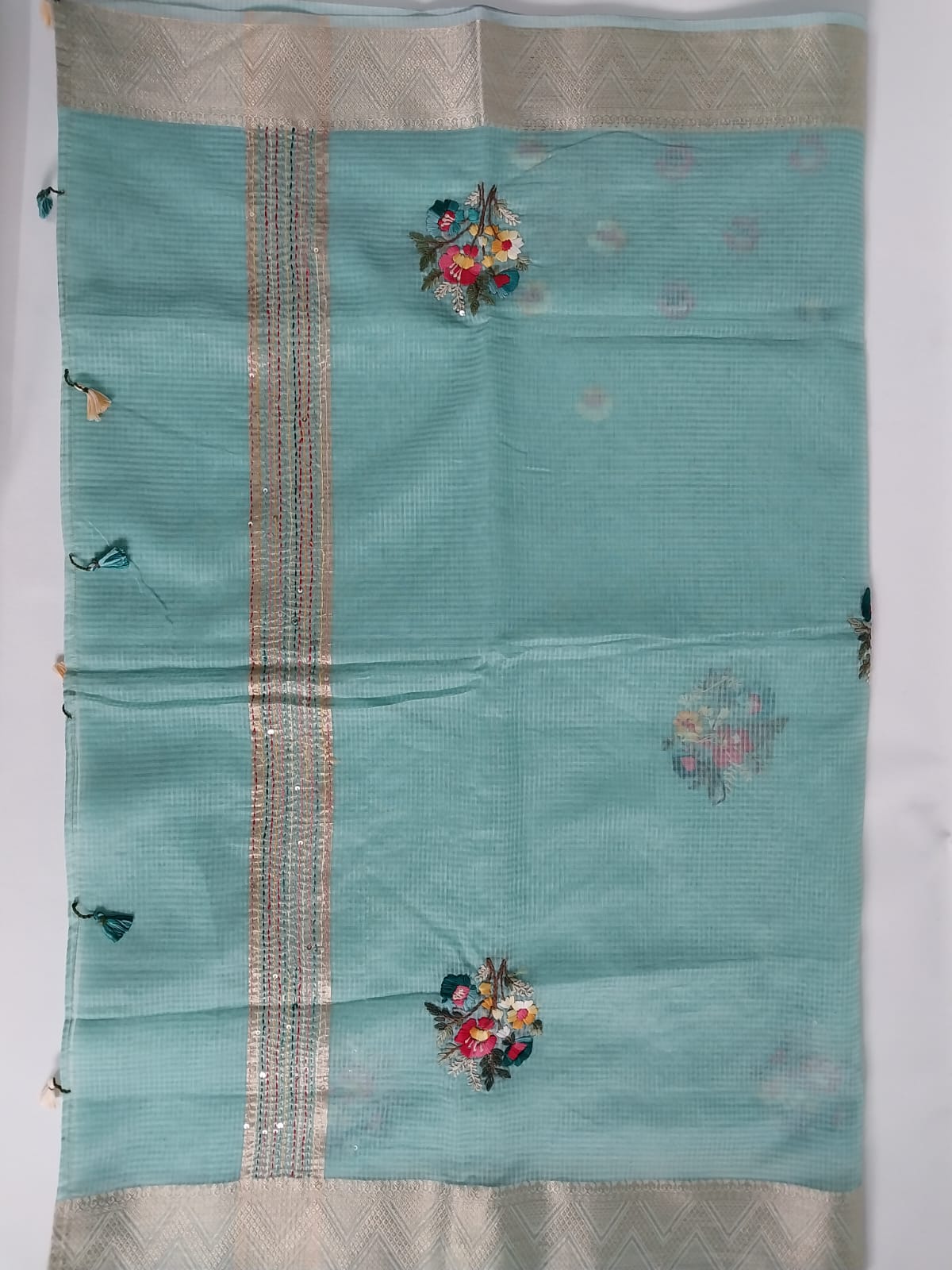 Original Kota Saree with Handwork