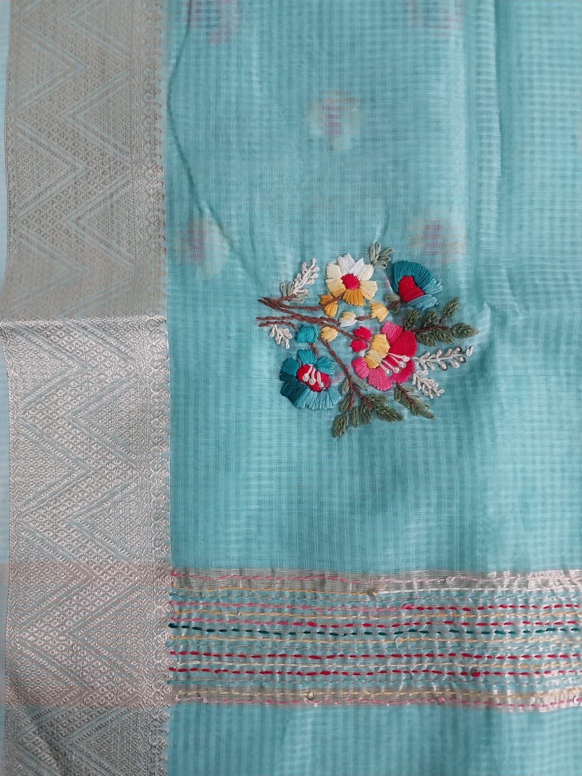 Original Kota Saree with Handwork