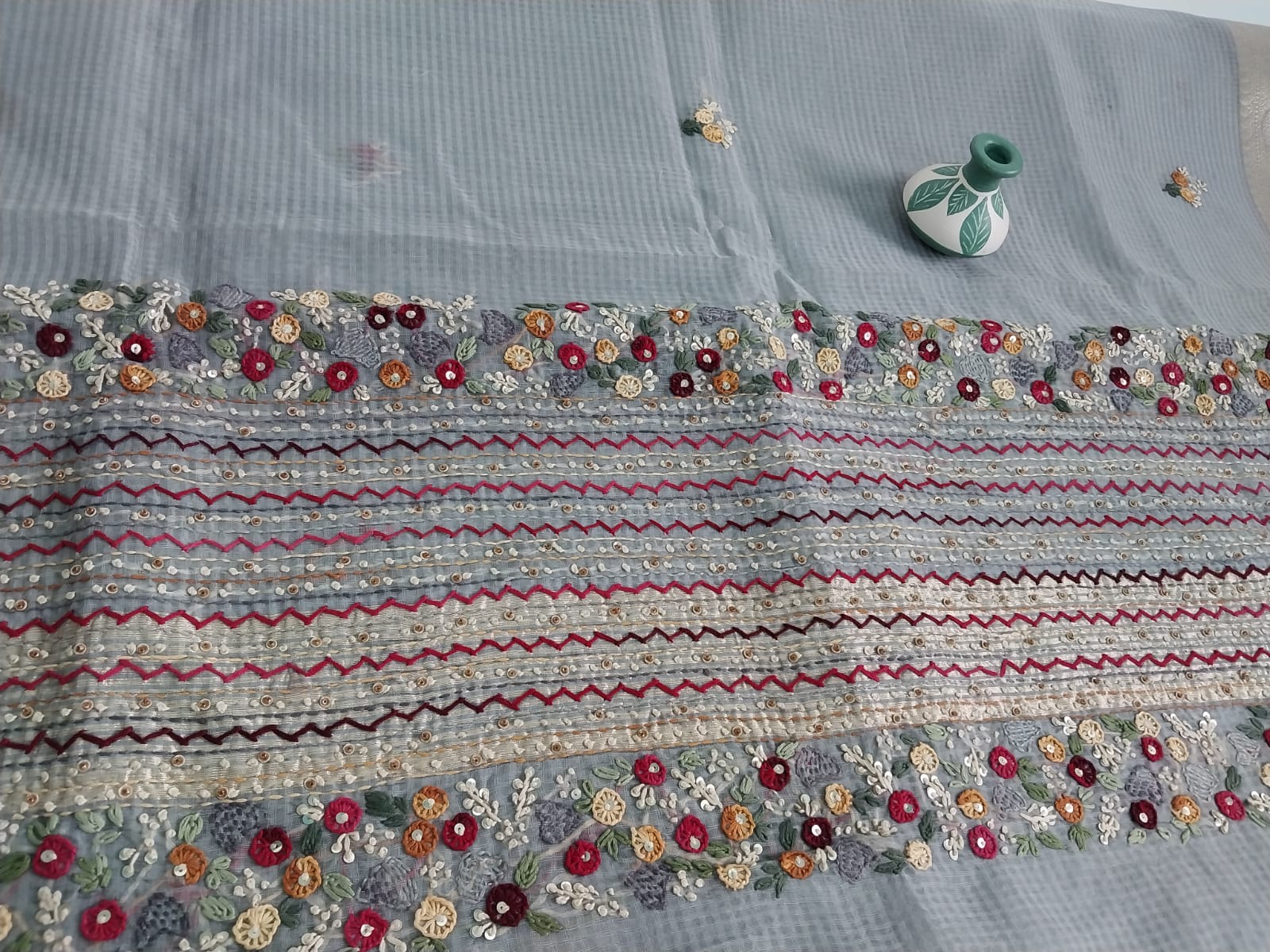 Original Kota Saree with Handwork