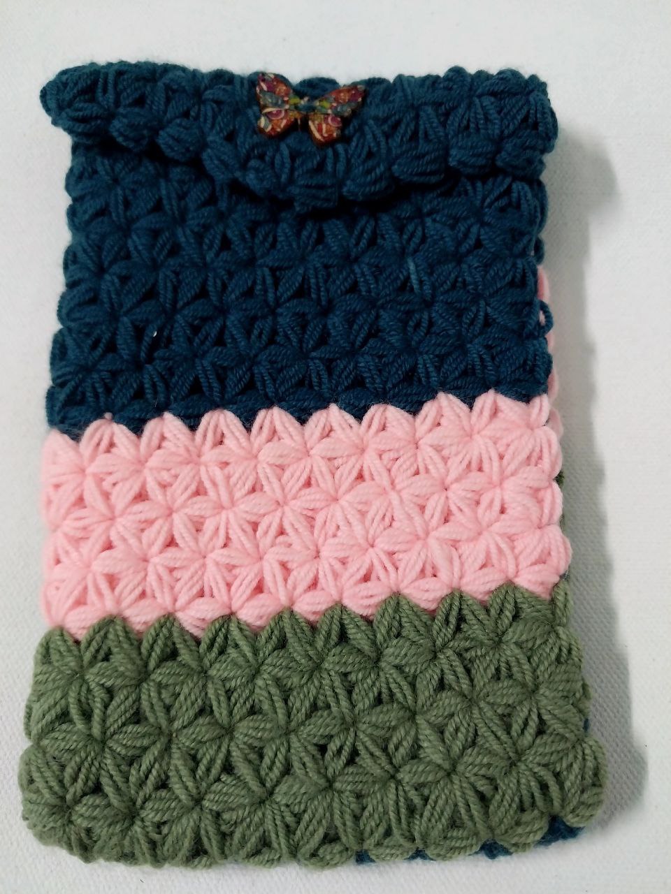 Handcrafted Elegance: Krush Woven Soft Woolen Ladies' Purse