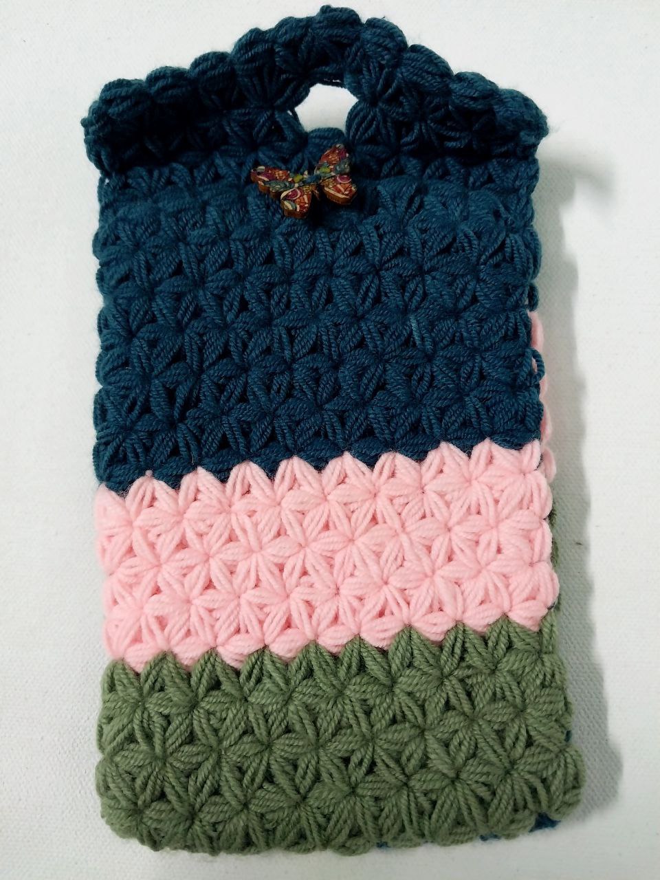 Handcrafted Elegance: Krush Woven Soft Woolen Ladies' Purse