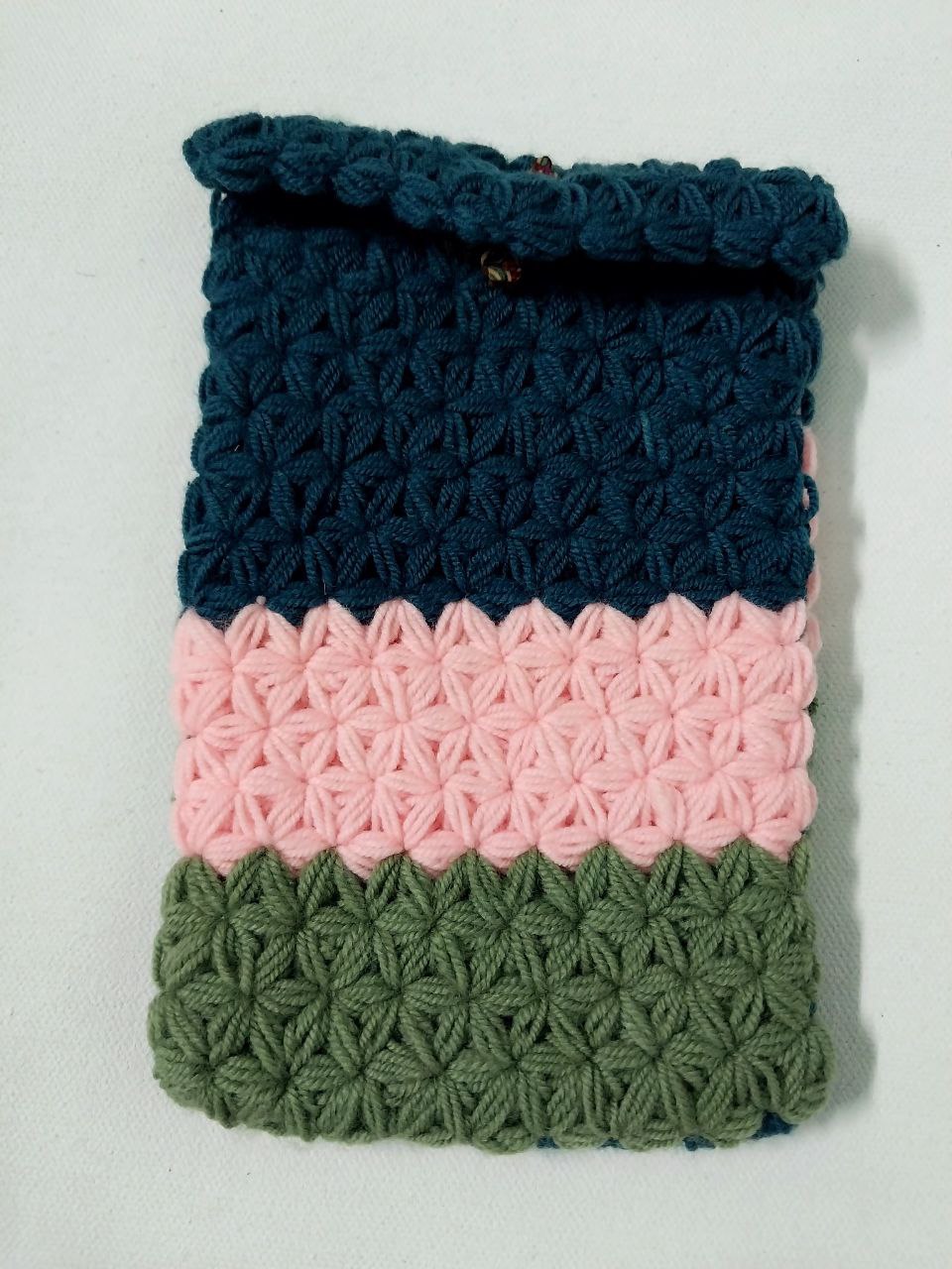 Handcrafted Elegance: Krush Woven Soft Woolen Ladies' Purse