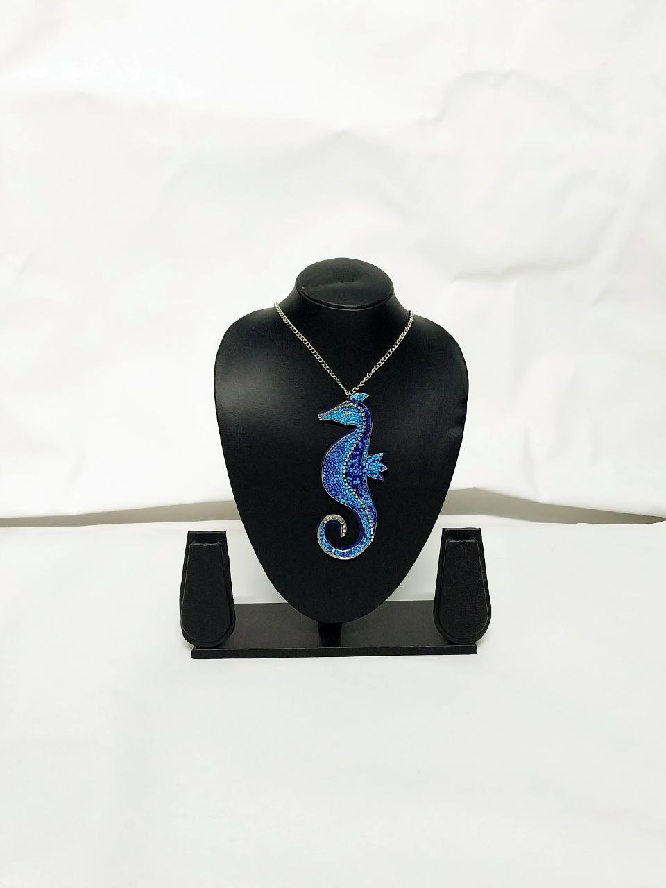 Stylish Seahorse Necklace made of Beads