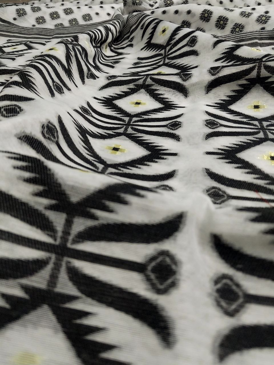 Soft Dhakai Jamdani Saree