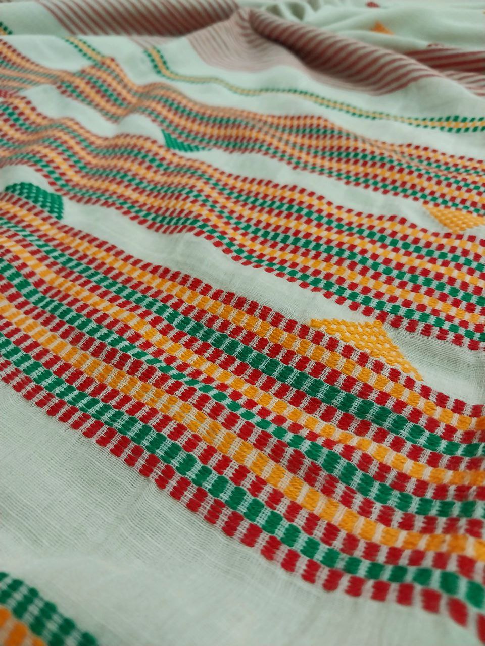 Soft Assam Khadi Saree