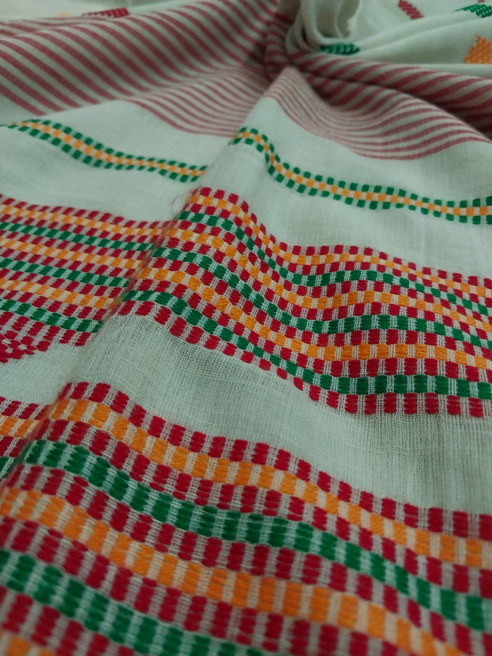 Soft Assam Khadi Saree