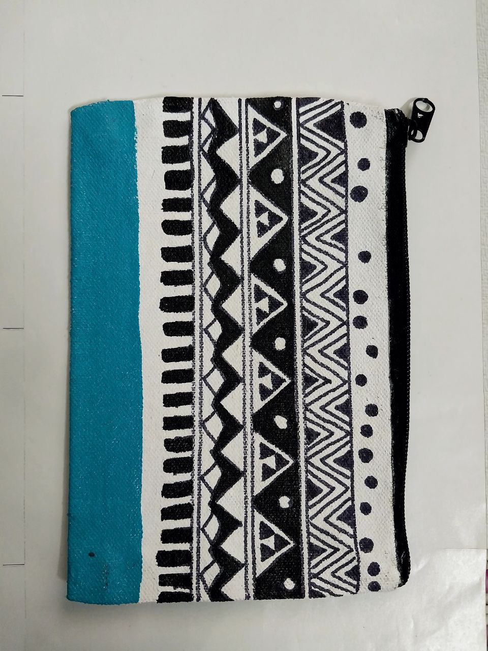 Madhubani Hand-Painted Ladies' Purse