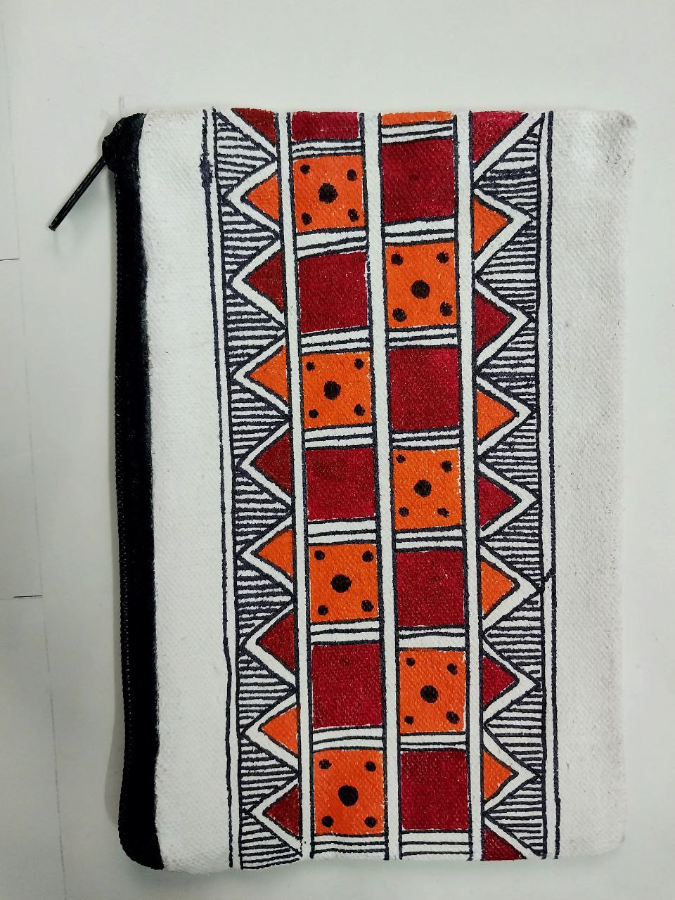 Madhubani Hand-Painted Ladies' Purse