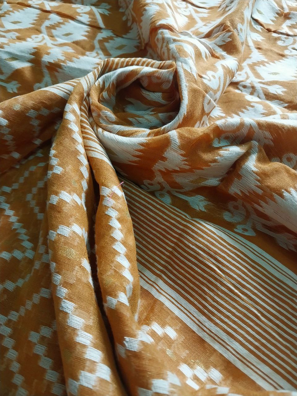 Soft Dhakai Jamdani Saree