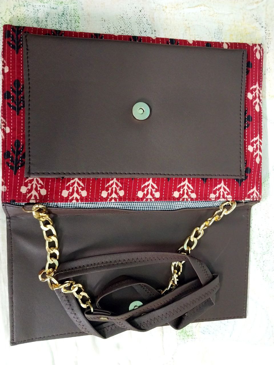 Ikkat pattern Sling Designer bag