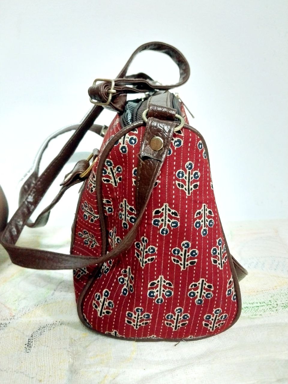 Ikkat pattern Sling Designer bag
