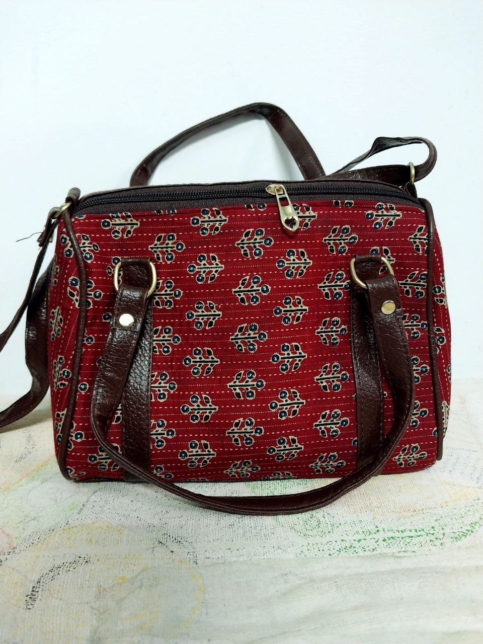 Ikkat pattern Sling Designer bag