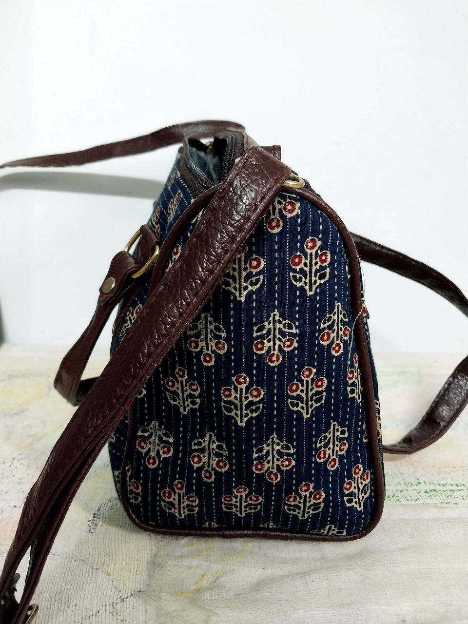 Ikkat pattern Sling Designer bag