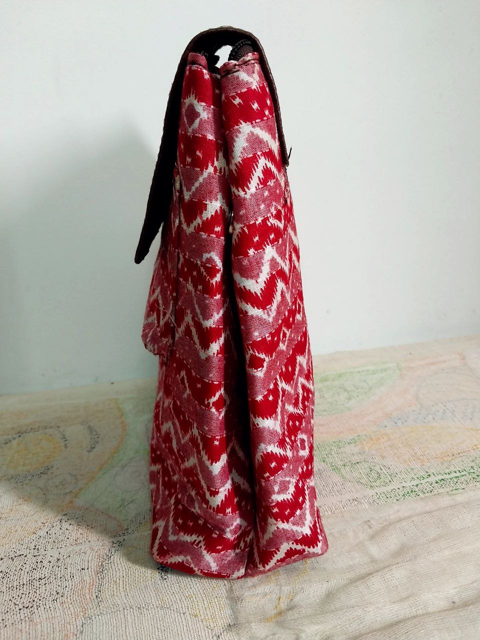 Ikkat pattern Sling Designer bag