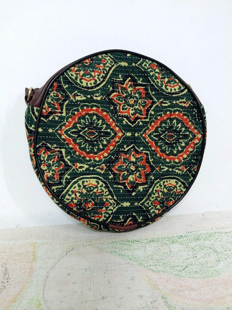 Ikkat pattern Sling Designer bag