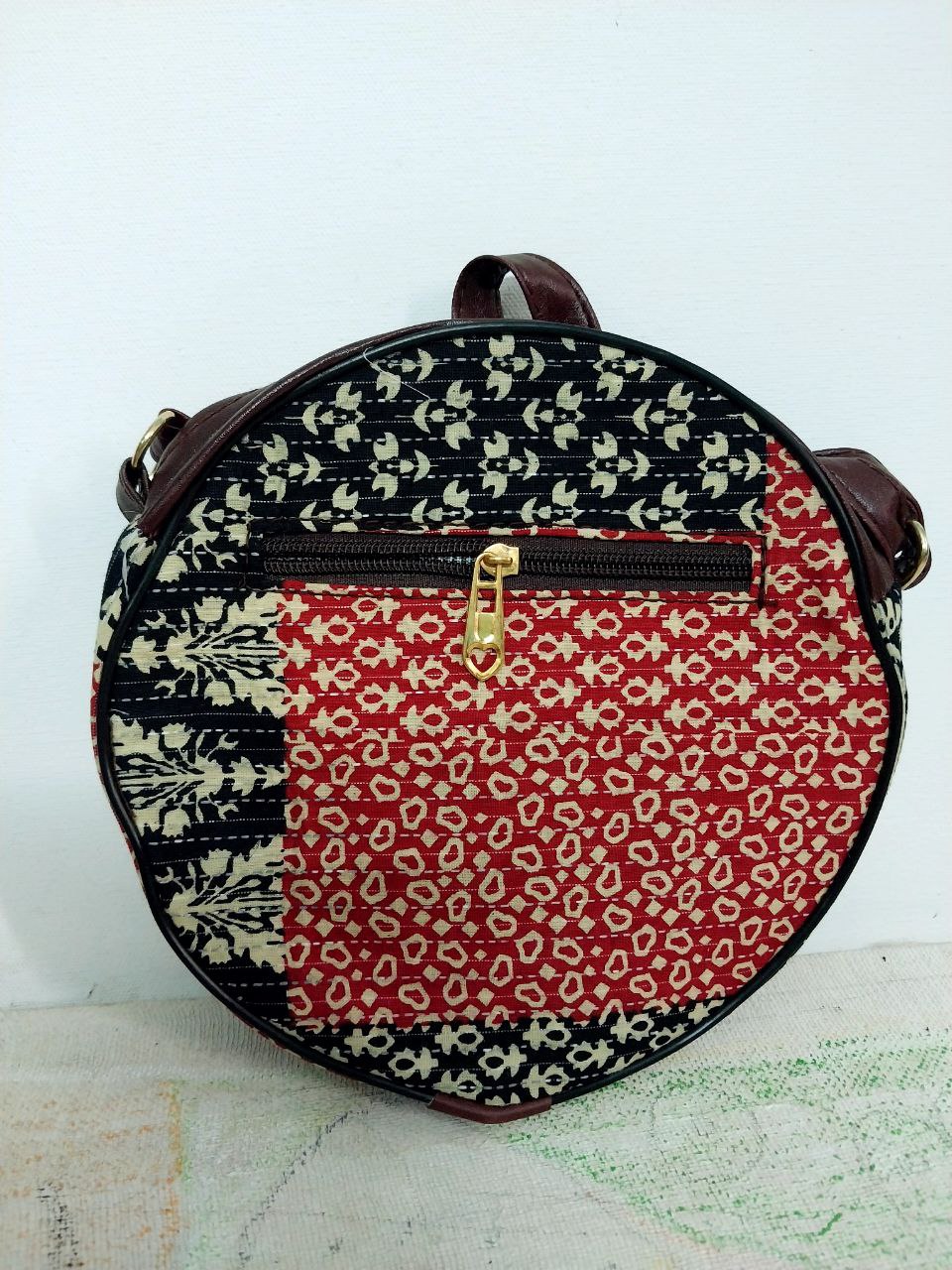 Ikkat pattern Sling Designer bag