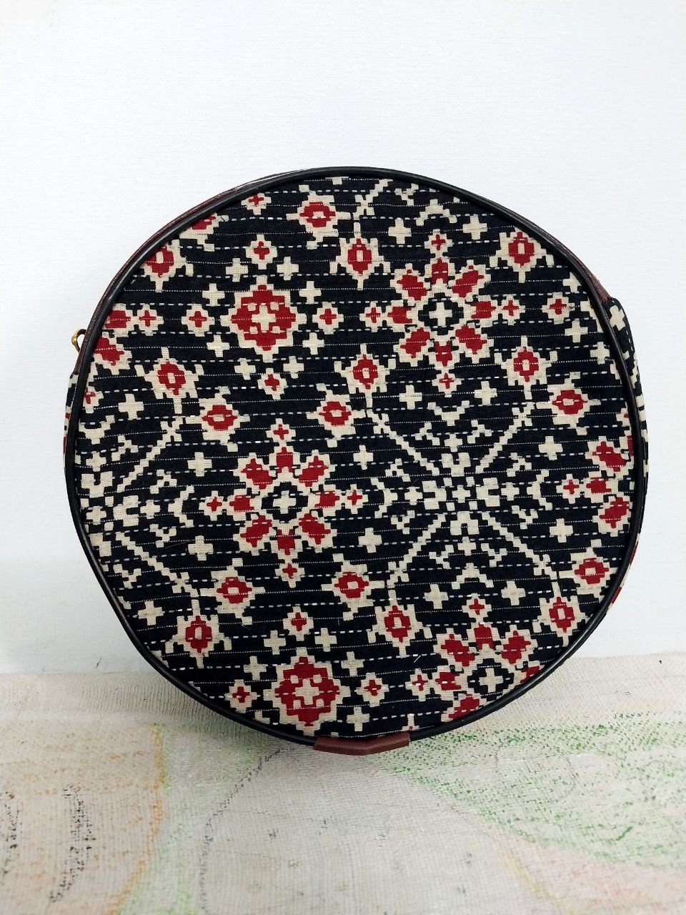 Ikkat pattern Sling Designer bag