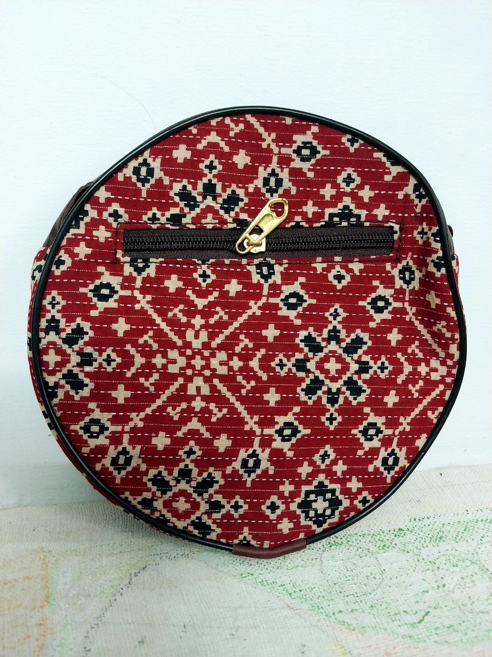 Ikkat pattern Sling Designer bag