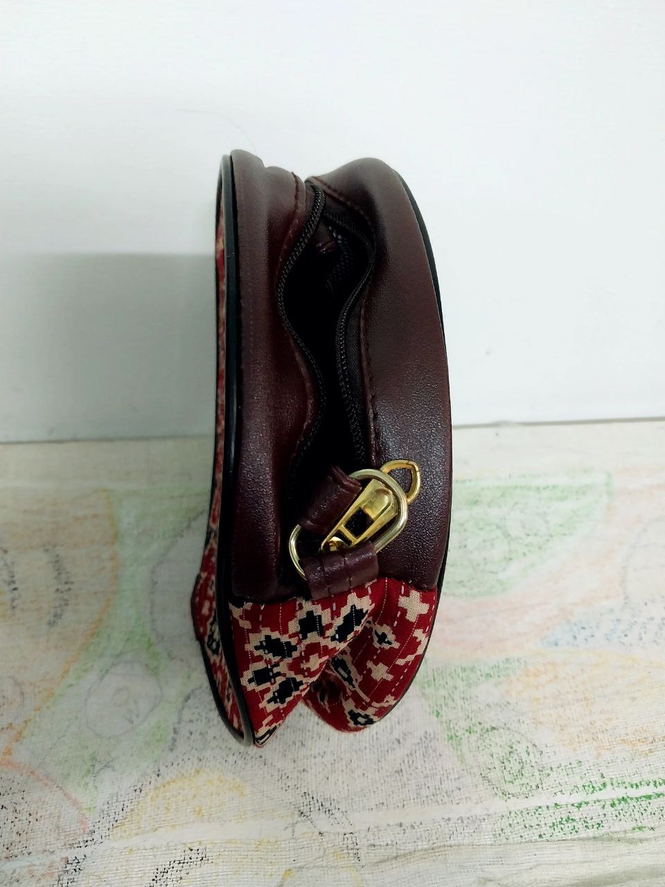 Ikkat pattern Sling Designer bag