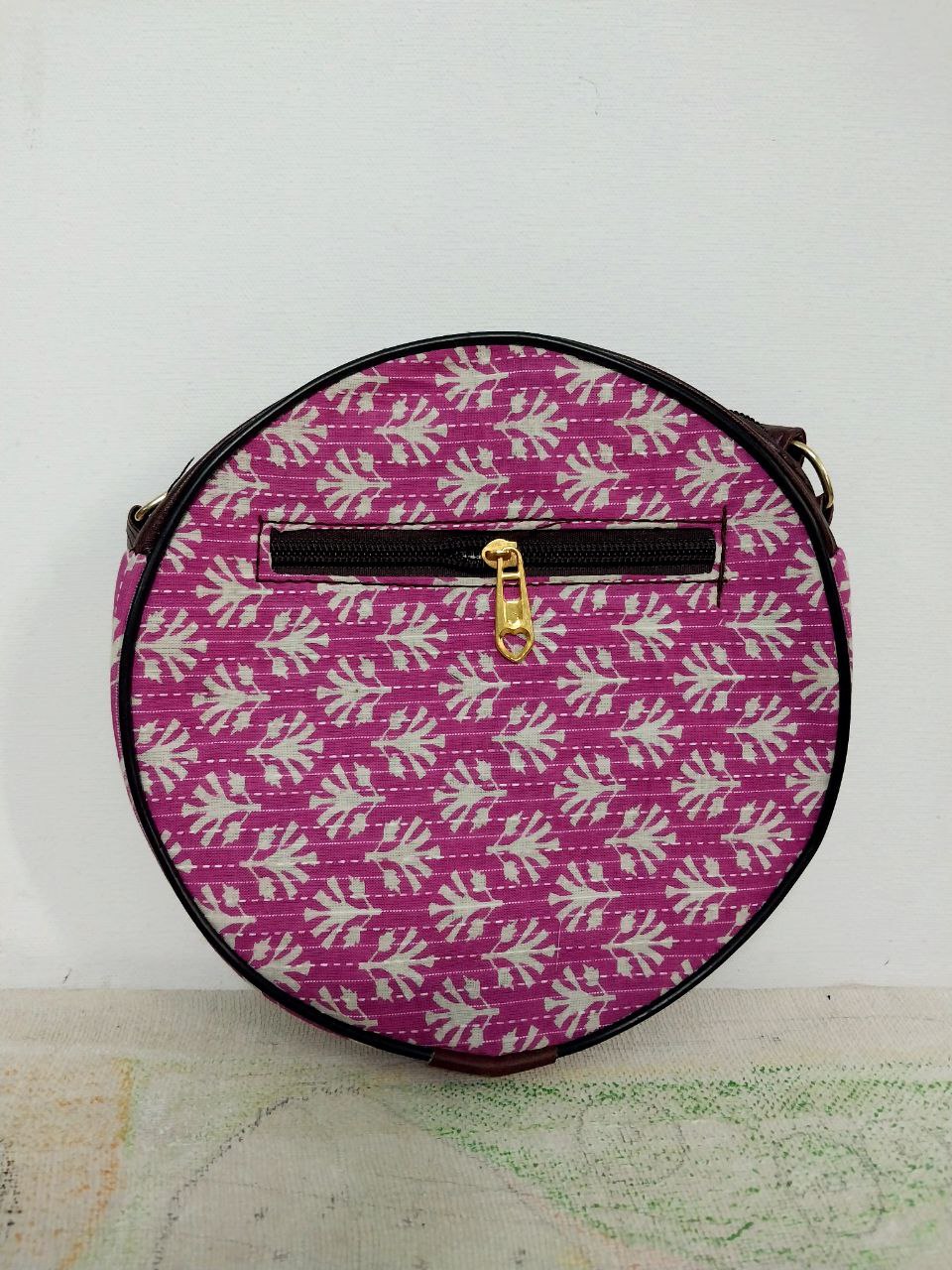 Ikkat pattern Sling Designer bag