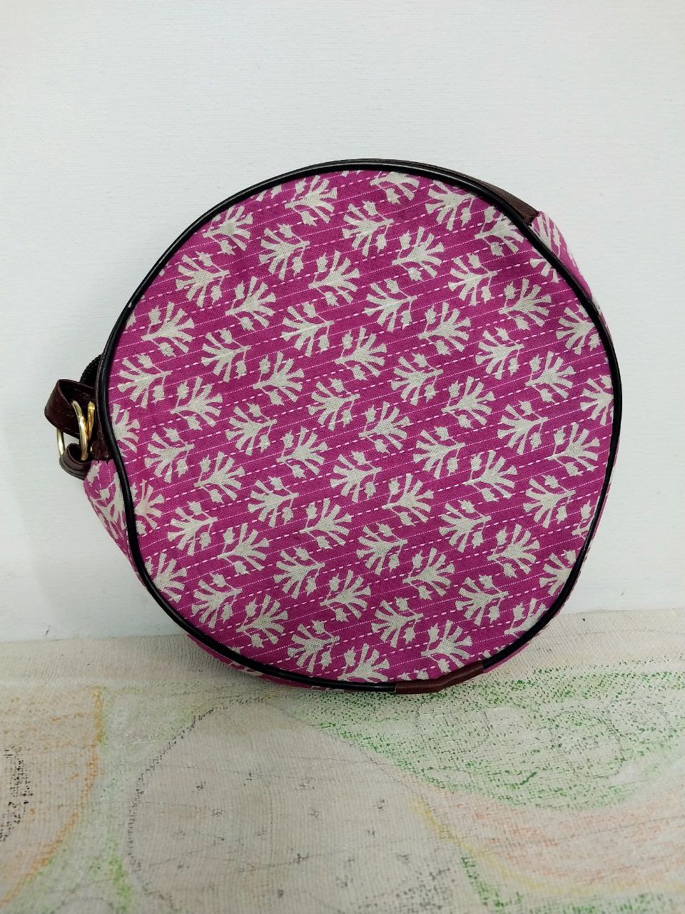 Ikkat pattern Sling Designer bag