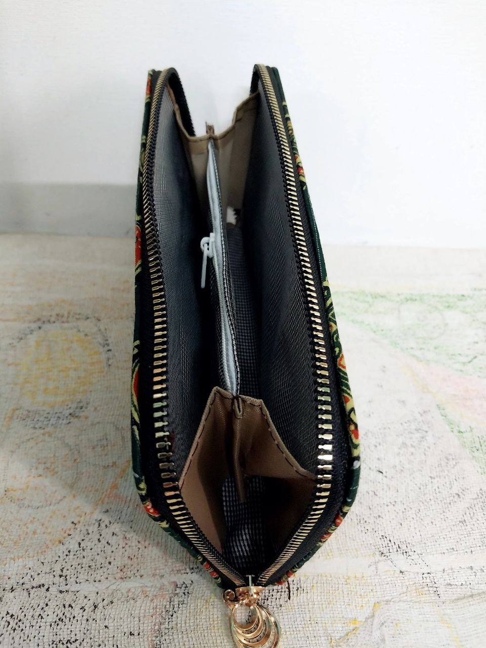 Ikkat pattern Ladies Designer Purse