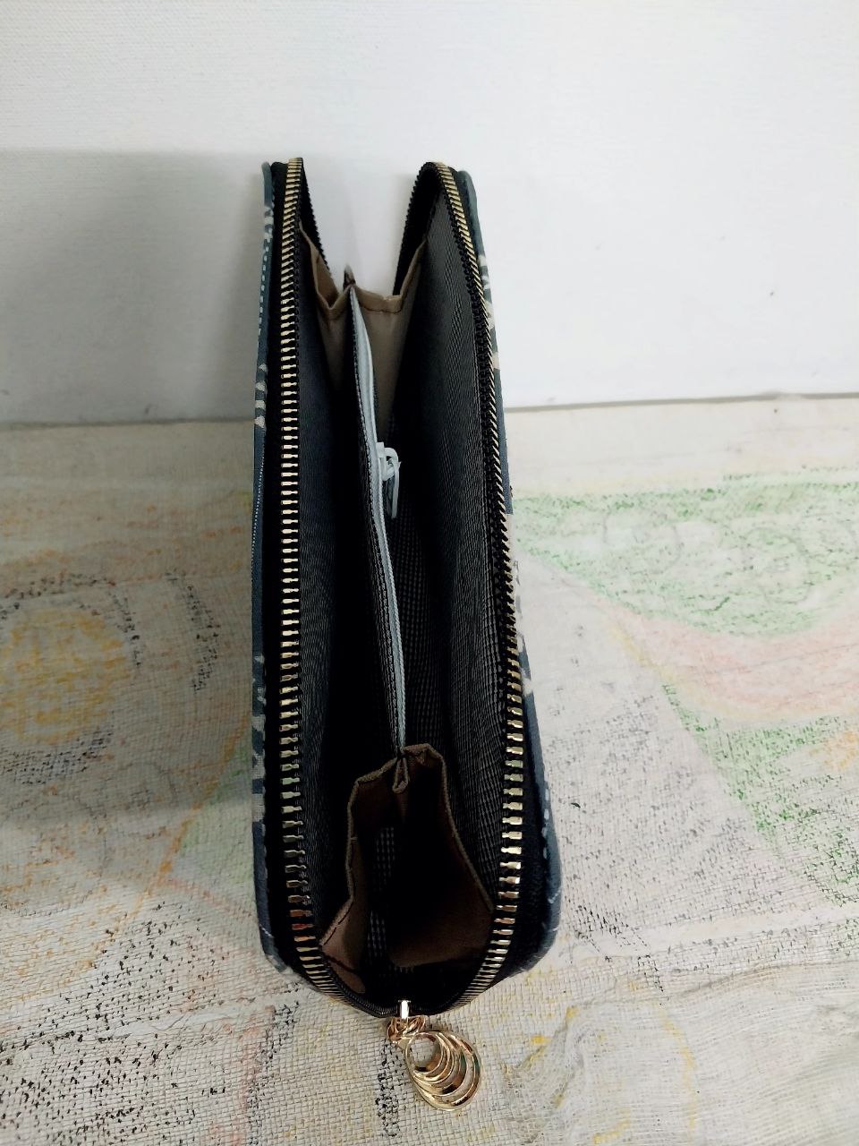 Ikkat pattern Ladies Designer Purse