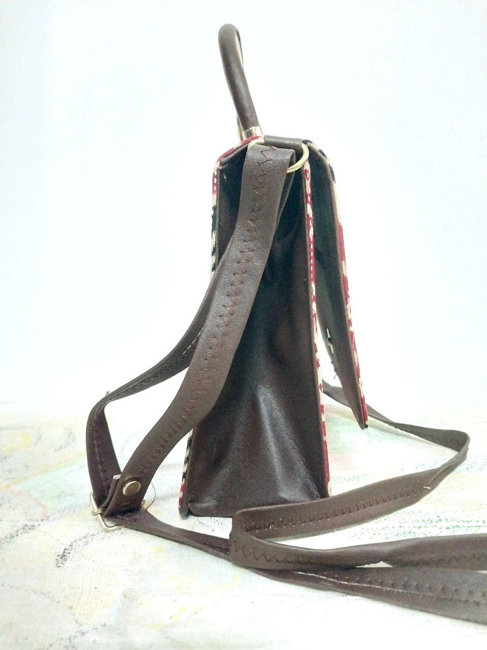 Ikkat pattern Sling Designer bag