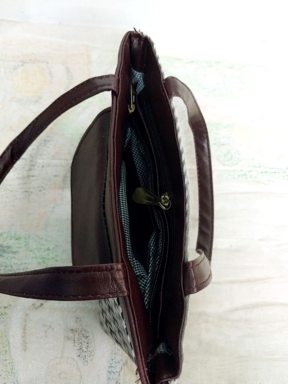 Ikkat pattern Sling Designer bag