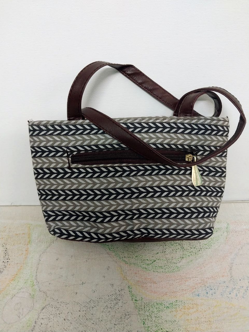 Ikkat pattern Sling Designer bag