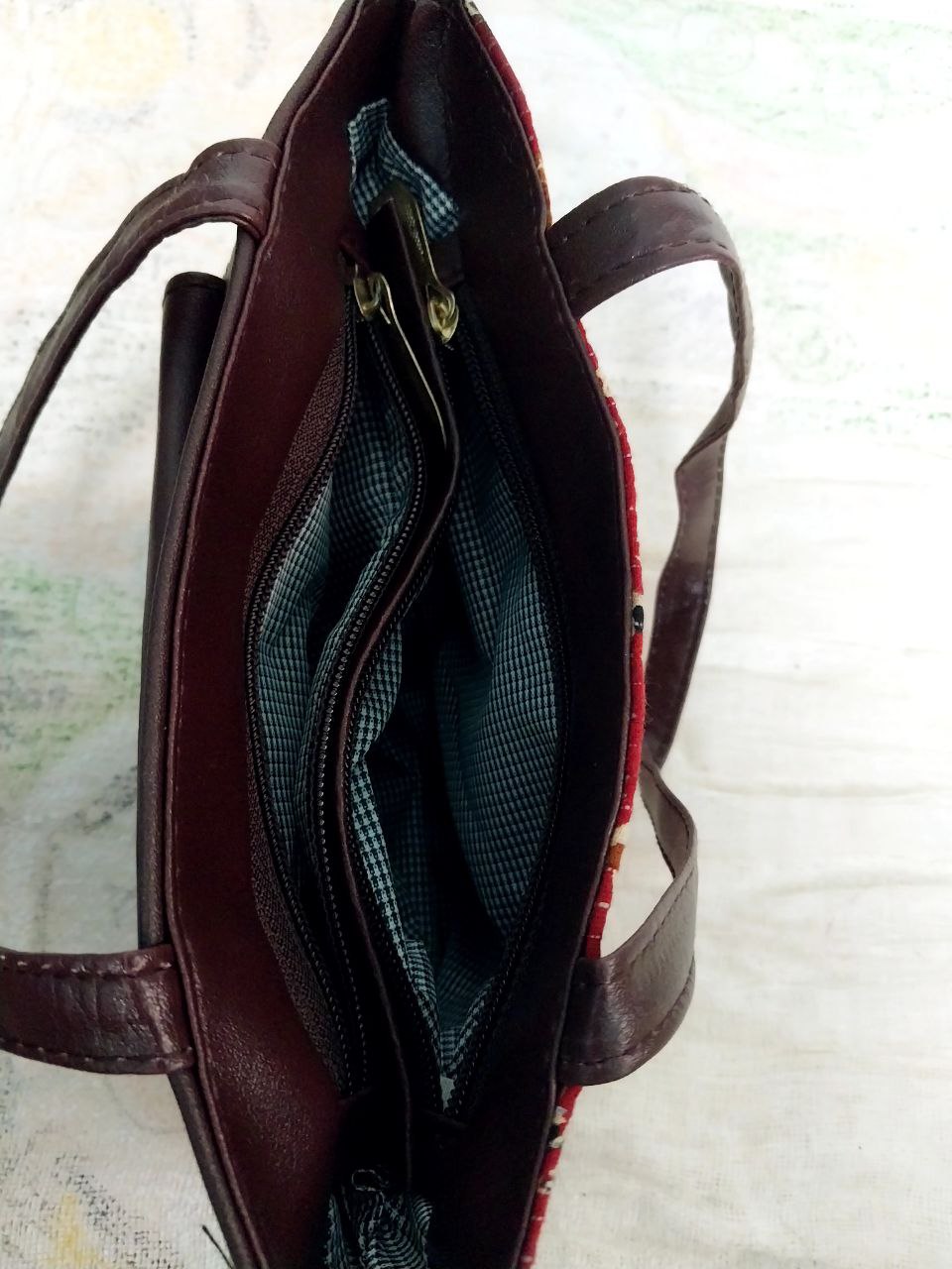 Ikkat pattern Sling Designer bag