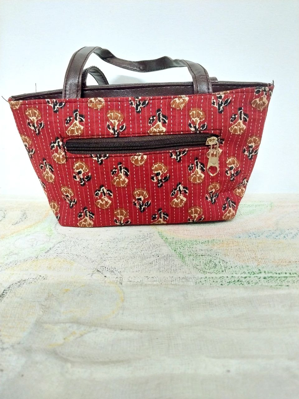 Ikkat pattern Sling Designer bag