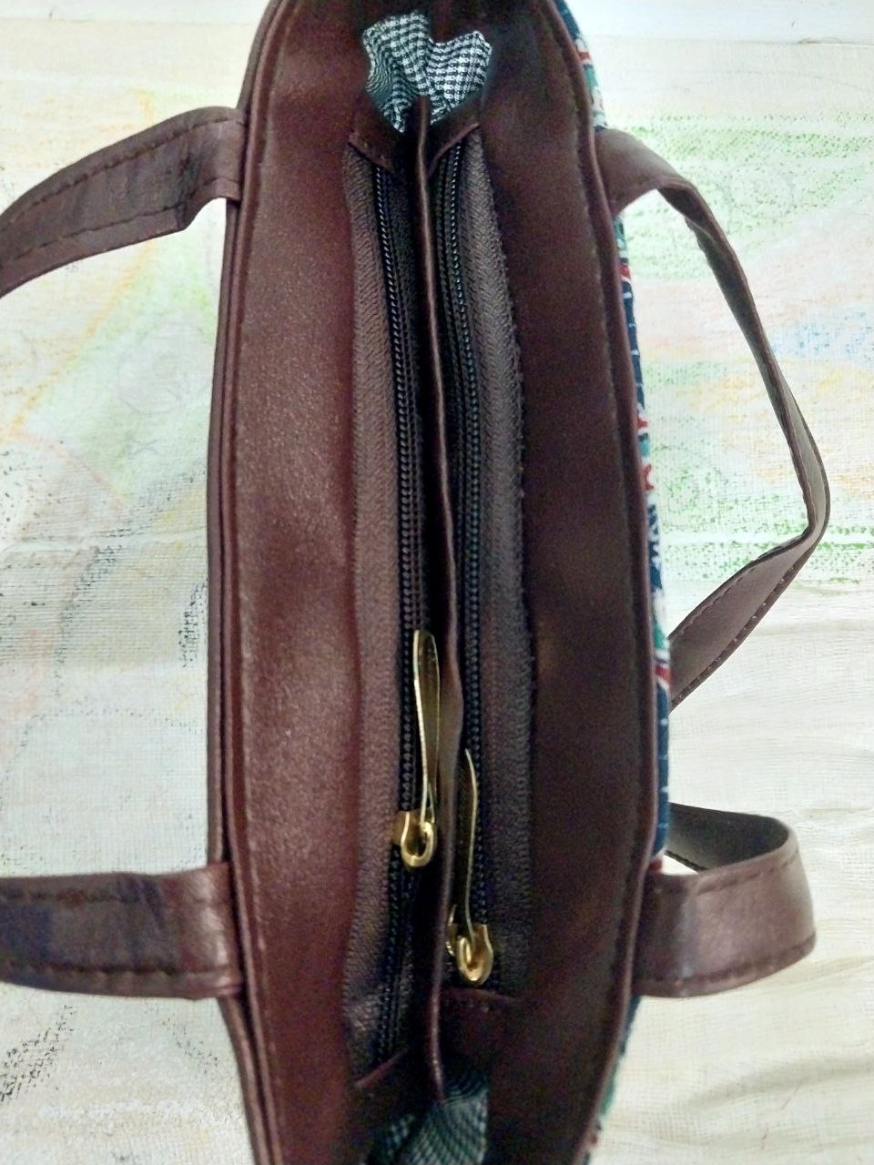 Ikkat pattern Sling Designer bag