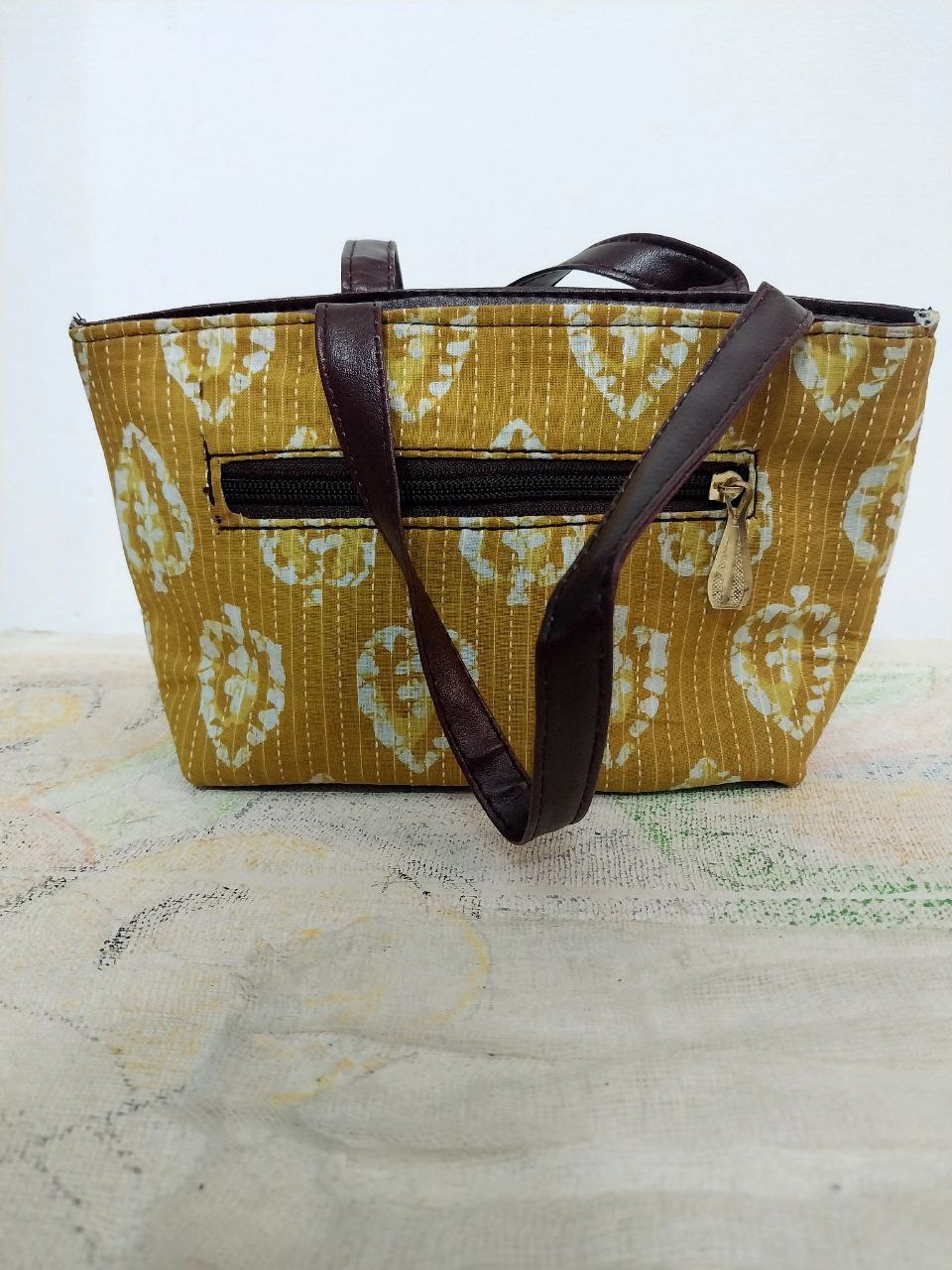 Ikkat pattern Sling Designer bag