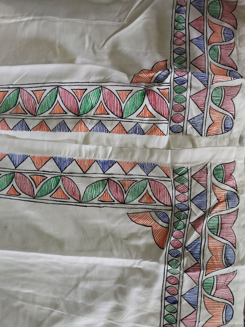 Handpainted Madhubani Cotton Kurti