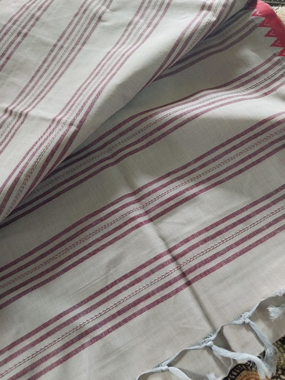 Pure Cotton Handwoven Begumpuri Saree