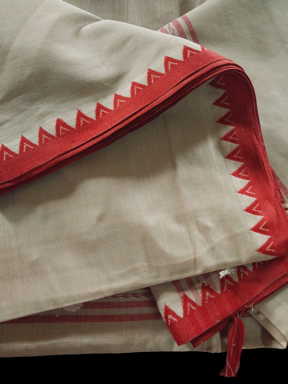 Pure Cotton Handwoven Begumpuri Saree