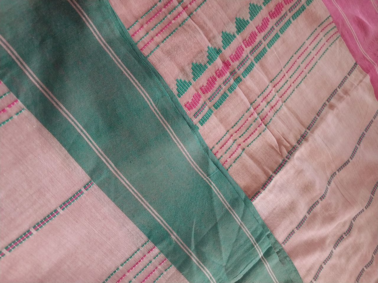 Pure Cotton Handwoven Begumpuri Saree