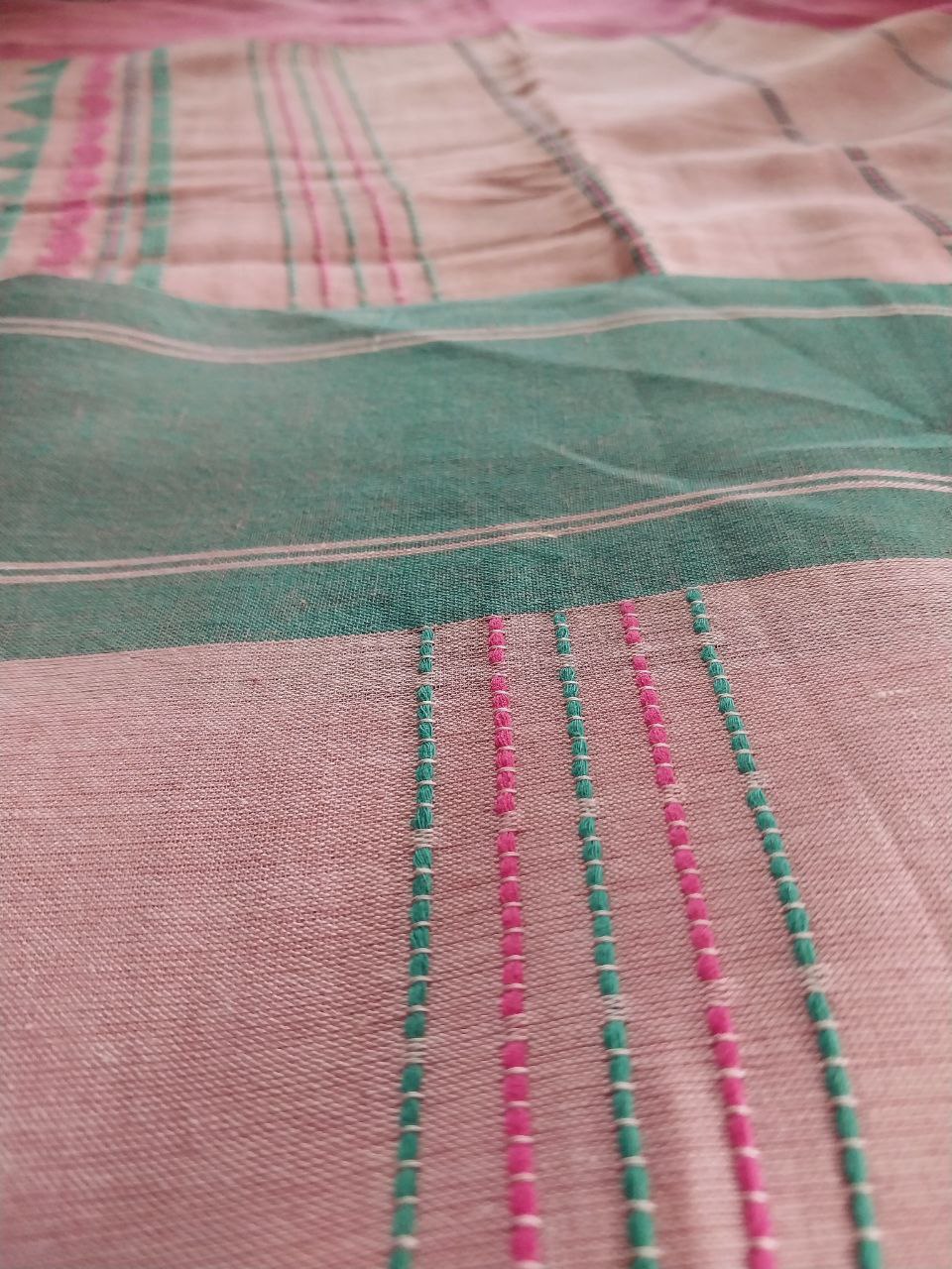 Pure Cotton Handwoven Begumpuri Saree