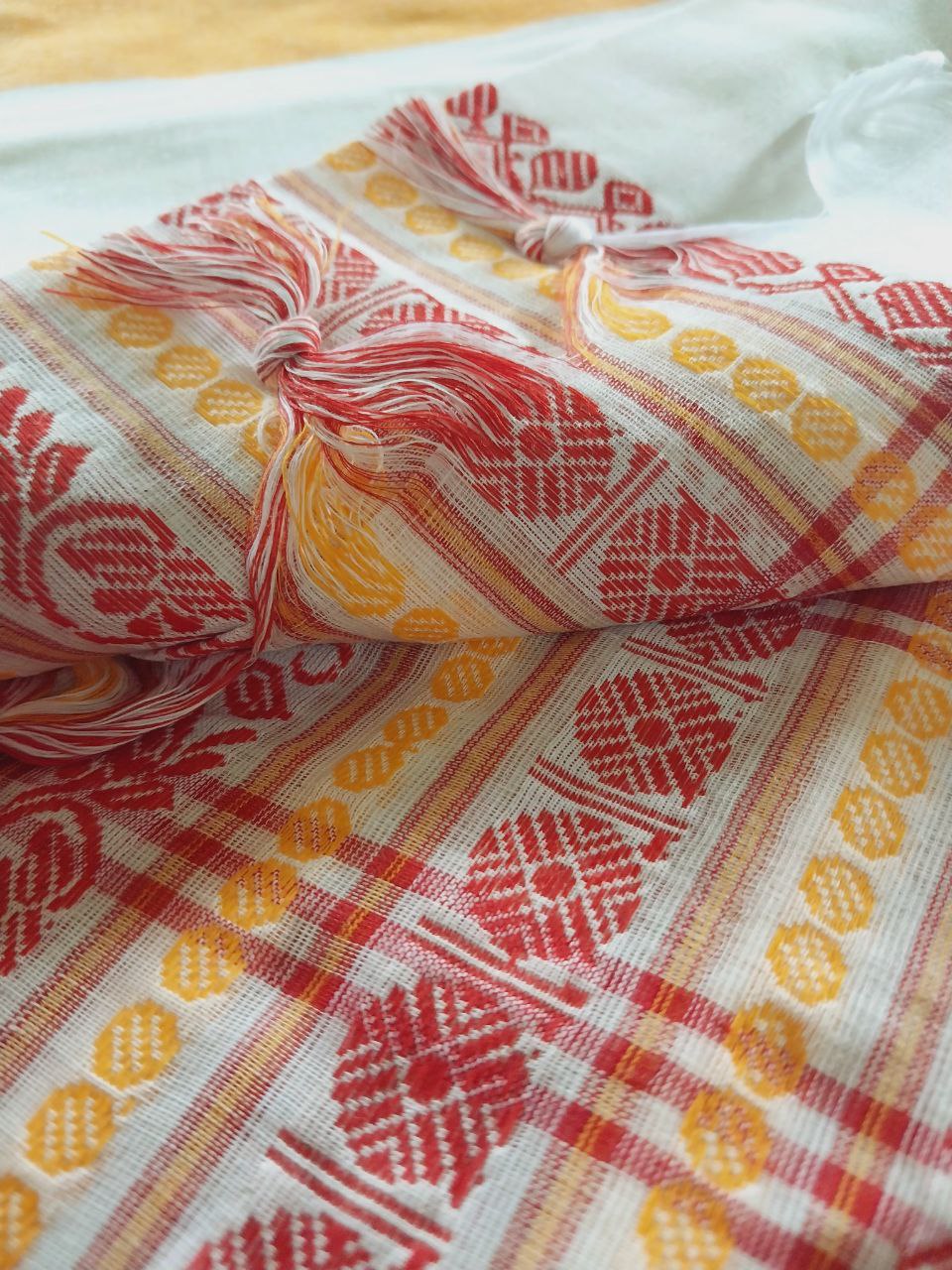 Pure Cotton Handwoven Begumpuri Saree